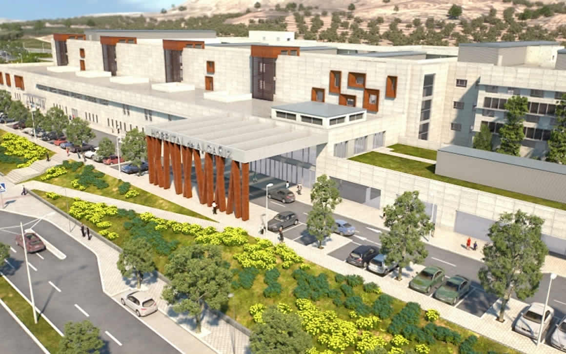 Proyecto de construcción hospitalaria con diseño de instalaciones médicas modernas